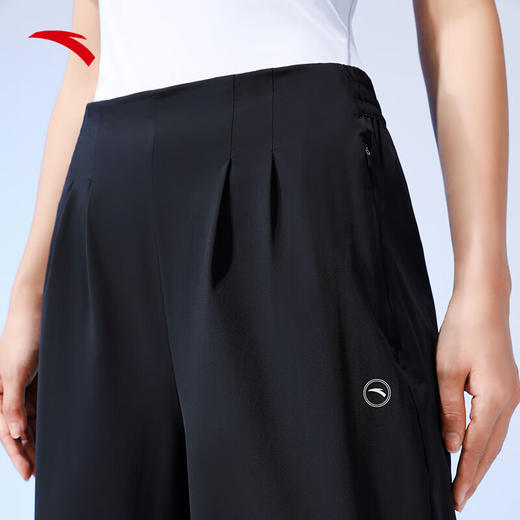 【M/L断码】安踏冰丝裤丨运动长裤女士2023春夏新款梭织速干阔腿裤162327517【库存有限，如无货将做退款，介意慎拍！】 商品图1