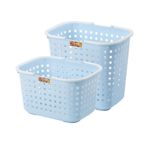 日式asvel脏衣服收纳筐浴室卫生间脏衣篮收纳篮篮子洗衣篮脏衣篓 商品图0