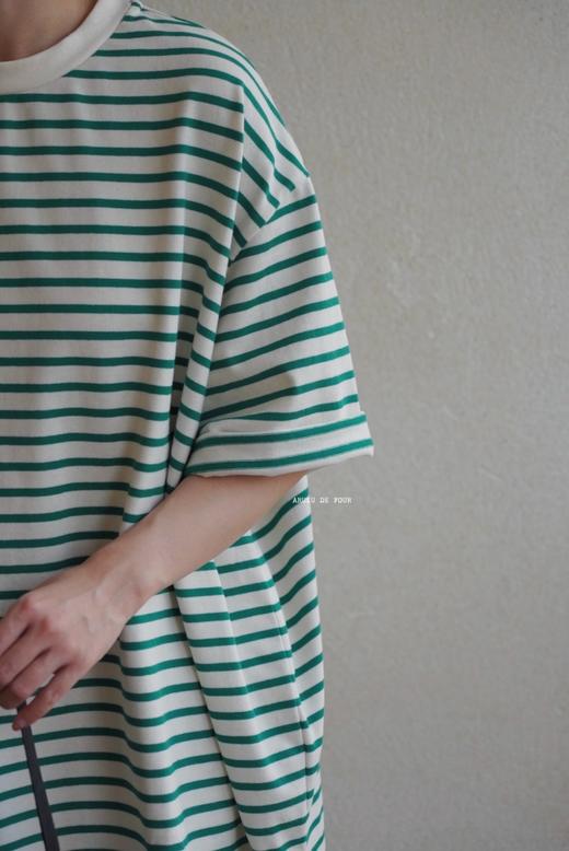 Harvesty3色条纹T恤 商品图5