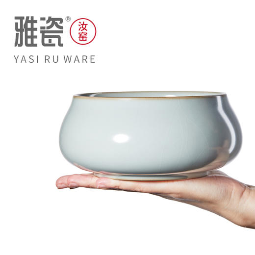 汝窑禅定茶洗 水洗 商品图3