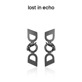 李孝利同款lost in echo中岛美嘉联名款锁链女盘蛇耳环耳坠配饰女
