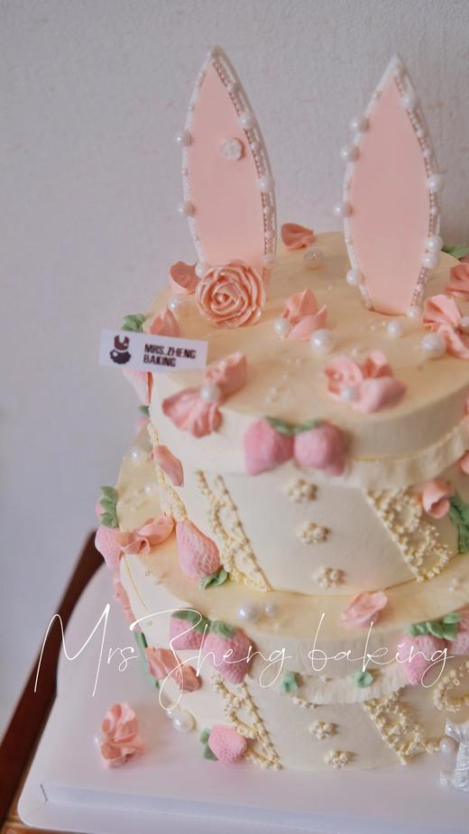 蕾丝兔双层加高款 商品图1