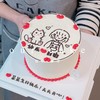 小女孩女生简笔画手绘蛋糕（多款式选择）-低糖处理无添加 商品缩略图6