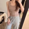 【夏季维多利亚同款】东大门螺纹背心外穿纯棉，防走光遮副乳打底吊带女，大码工字背心外穿打底外搭吊带 商品缩略图7