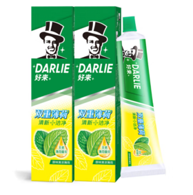 【亚欧超市】好来（原黑人）双重薄荷牙膏225g/支