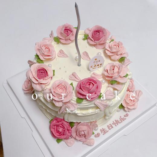 韩式裱花送女生女士蛋糕-低糖处理无添加 商品图6