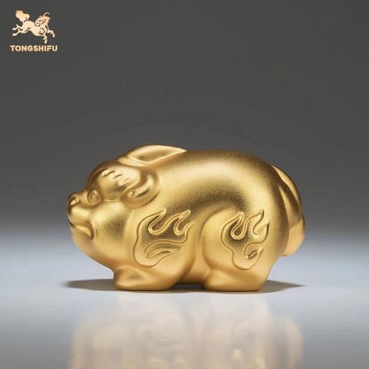 铜师傅 黄铜装饰摆件《貔貅（真金表面）》 商品图3