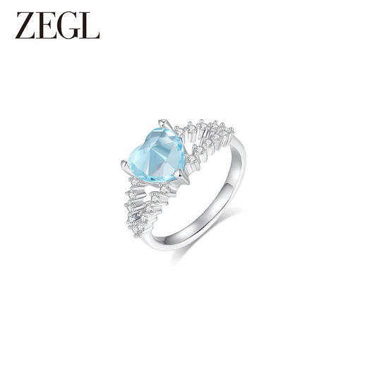 ZEGL设计师薄荷梦蝶系列蝴蝶戒指女生小众设计指环时尚个性食指戒 商品图0