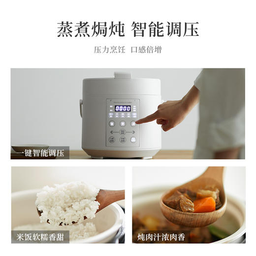olayks出口日本原款电压力锅家用小型迷你智能2L高压锅饭煲1-2人3 商品图4