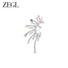 ZEGL设计师春日绽放系列彩色耳夹女无耳洞高级感耳骨夹耳环耳饰品 商品缩略图0