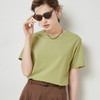 【3件起拍，一件不发货】【纯色马卡龙 · 夏颜款】夏季新款男女T恤圆领春夏纯棉百搭纯色短袖t恤 商品缩略图5