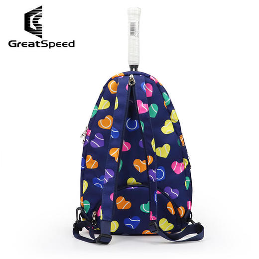 GreatSpeed 儿童青少年网球羽毛球单肩包双肩包（1支装） 商品图1