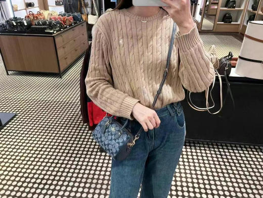 🇺🇸1499包邮！Coach mini迷你Rowan波士顿❗️❗️香布雷配色新款 商品图4