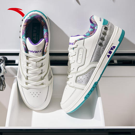 【40断码】安踏（ANTA）骜驭丨滑板鞋男鞋情侣耐磨情侣休闲运动鞋112329231【库存有限，如无货将做退款，介意慎拍！】 商品图1