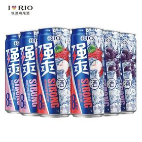 RIO强爽 8度白桃伏特加味鸡尾酒500ml/瓶