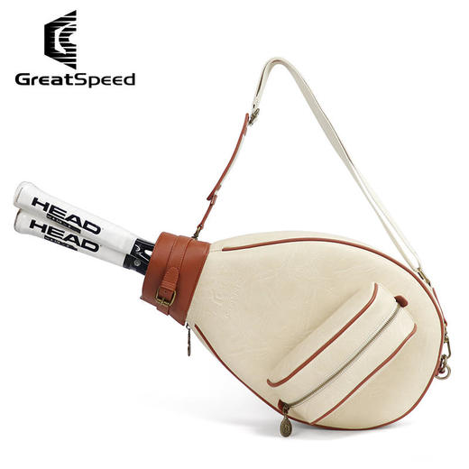 GreatSpeed 复古限量款 男女运动单肩网球包/羽毛球包 商品图1