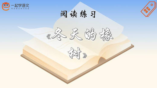 阅读练习：《冬天的橡树》 商品图0
