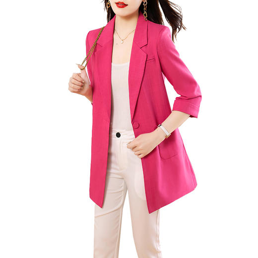 简约大方，夏季新款气质优雅潮流西装外套HR-MZFQ506-1 商品图9