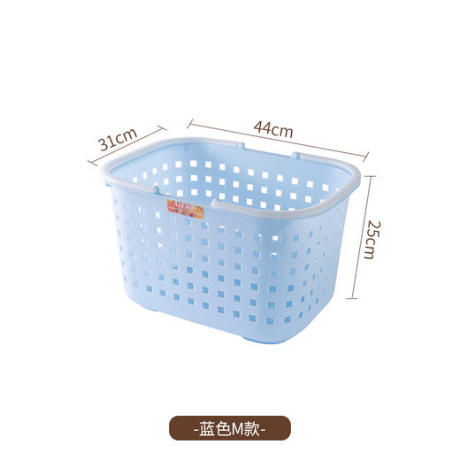 日式asvel脏衣服收纳筐浴室卫生间脏衣篮收纳篮篮子洗衣篮脏衣篓 商品图7