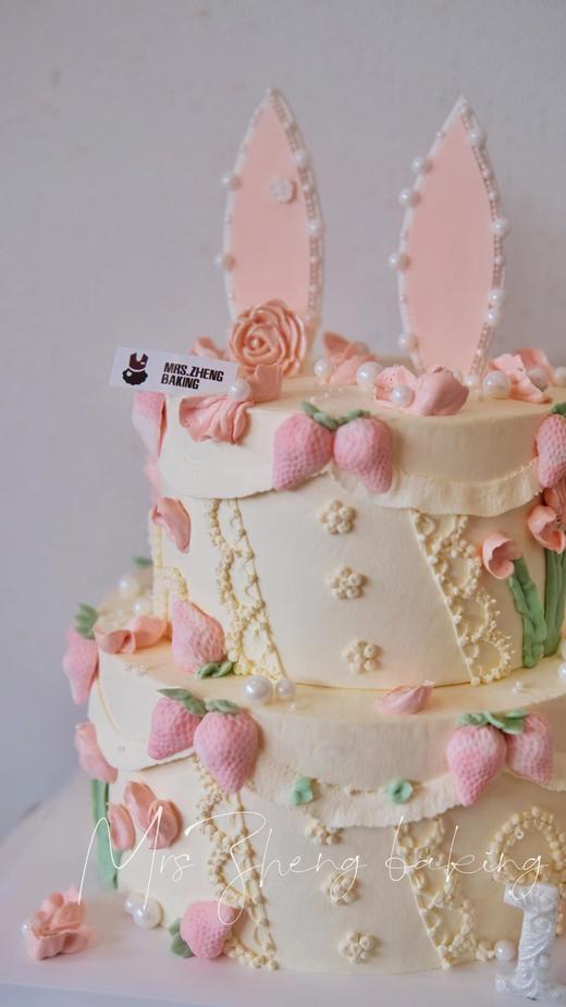 蕾丝兔双层加高款 商品图2