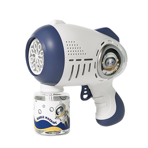 儿童加特林泡泡机网红宇航员全自动泡泡枪夜市摆地摊玩具批发工厂 商品图4