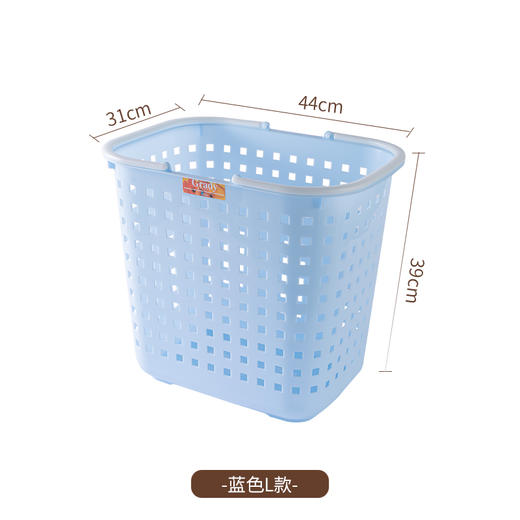 日式asvel脏衣服收纳筐浴室卫生间脏衣篮收纳篮篮子洗衣篮脏衣篓 商品图6