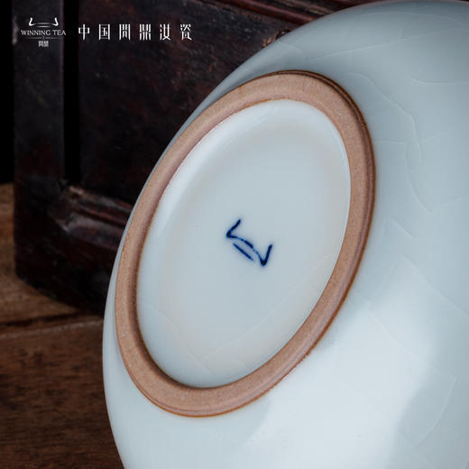 问鼎汝瓷鼎峰系列月白老款禅定杯 商品图3