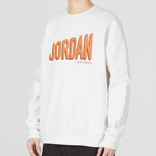 Nike/耐克JORDAN男子加绒圆领运动卫衣套头衫DV7589-030 商品图2