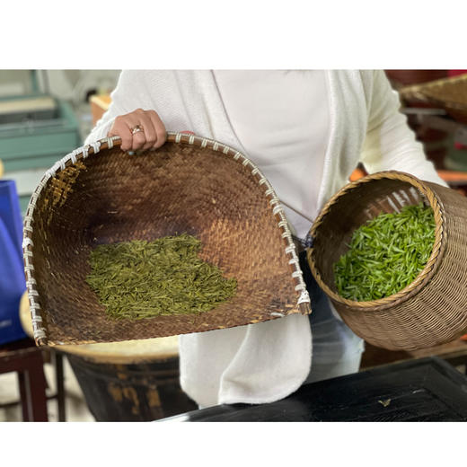 2026西湖明前龙井🍵核心yi级产区 高山明前龙井 头茬开采制作中！龙井43头茬 早送礼心意足 清甜香气 ！老茶树群体种头茬香郁 老茶客s选！花花品质生活团 商品图9