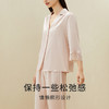 礼物】金三塔真丝睡衣女100%桑蚕丝V领蕾丝边丝滑舒适绸缎家居服衣裤套   YSFAA203（限价款） 商品缩略图2