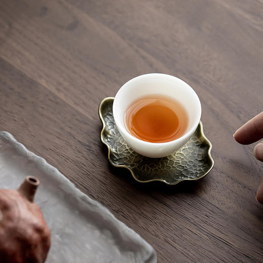 HS-XC010莲蓬盘杯托茶杯垫创意隔热垫杯垫 复古功夫茶托茶道 商品图2