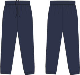 鲁迅中学-男女棒球服长裤