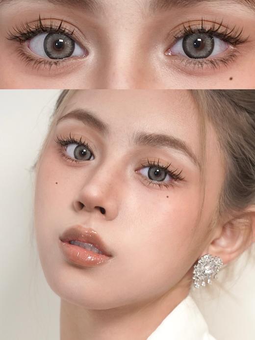 【年抛】黑木果 sugarplum糖豆  | 大直径14.5 着色13.8  | 【同品牌多副美瞳更划算，选款色板在详情页内】，混血美瞳 商品图2