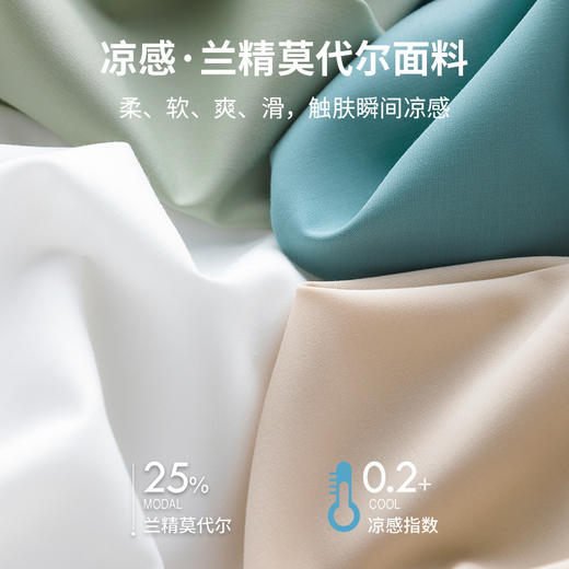 【清爽细腻，随性自由】【春夏必备】夏季新款长袖衬衫女宽松莫代尔衬衣纯色别致上衣 商品图5