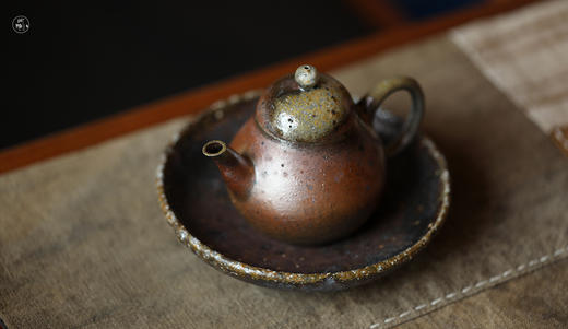 黑粗陶 梨形壶 泡茶壶 150ml 商品图2