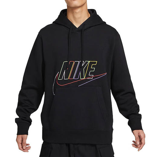 Nike/耐克连帽男卫衣运动服健身训练休闲套头衫DX0542-010 商品图0