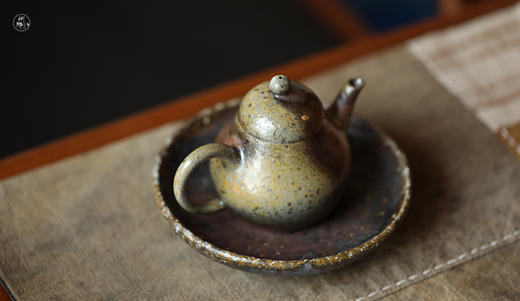 黑粗陶 梨形壶 泡茶壶 150ml 商品图1