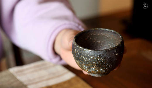 黑粗陶 主人杯 单杯 商品图0