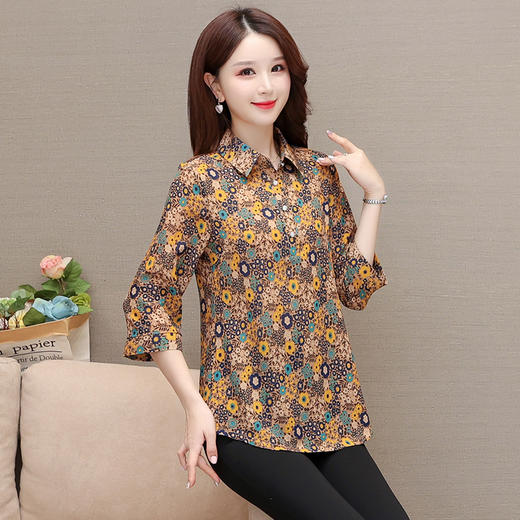 QYMTYP-1823116 -Y 花色衬衫 商品图1