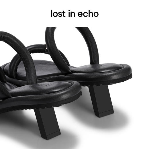 【下架】lost in echo 不在线凉鞋系列 运动感一字带圆头凉拖 商品图4