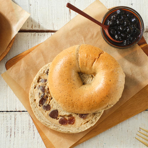黑糖珍珠奶茶贝果 Black Sugar Bubble Tea Bagel 商品图3