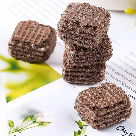 马奇新新妙乐香草味夹心巧克力威化饼干90g 商品图2