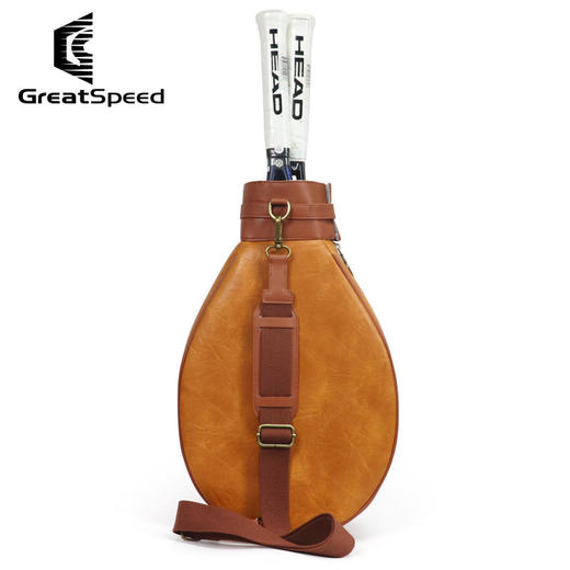 GreatSpeed 复古限量款 男女运动单肩网球包/羽毛球包 商品图6