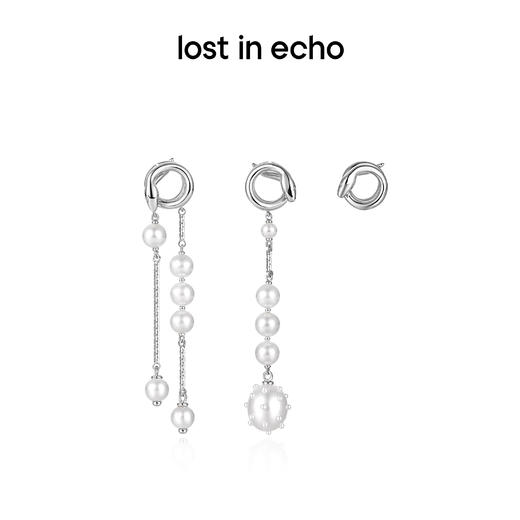 lost in echo中岛美嘉VIVIANO联名款不对称蛇形珠链吊坠耳环耳坠 商品图4