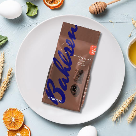 百乐顺迷你可可华夫卷75g 商品图1