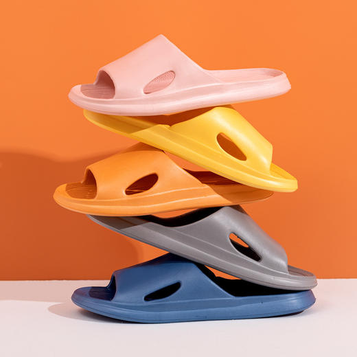 【捡漏29.9/三双】2023年新款家居拖鞋 女夏季防滑踩屎感家用凉拖鞋情侣浴室拖sh 商品图3