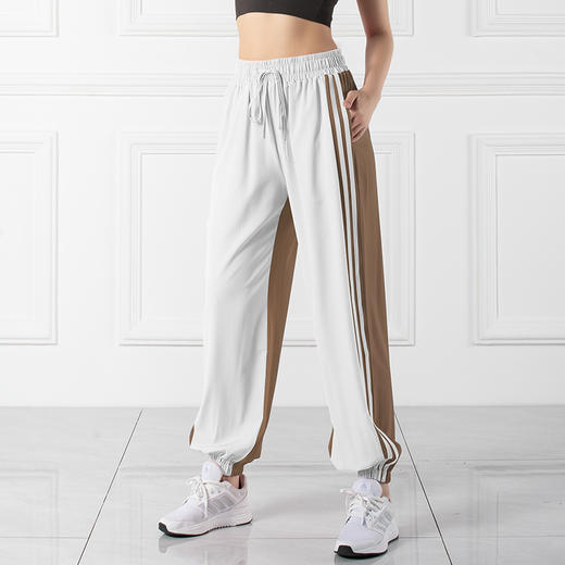 跃牌【禅语梵心系列】抽绳宽松瑜伽裤裤哈伦束脚裤F2168 商品图3