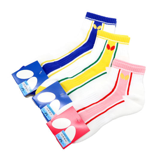 Butterfly蝴蝶乒乓球袜男款女款运动袜TBC-SO-082 双色可选 运动球袜 商品图0