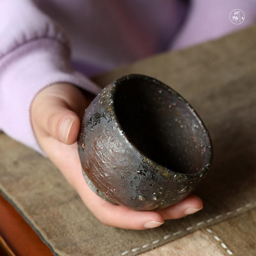 黑粗陶 主人杯 单杯 商品图2