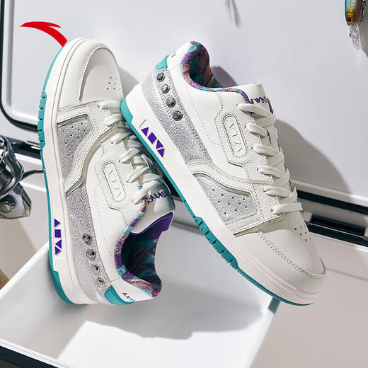 【40断码】安踏（ANTA）骜驭丨滑板鞋男鞋情侣耐磨情侣休闲运动鞋112329231【库存有限，如无货将做退款，介意慎拍！】 商品图2